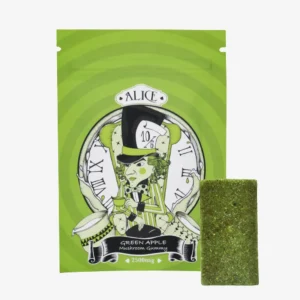 Alice Mushroom Gummy – Green Apple (2500mg)