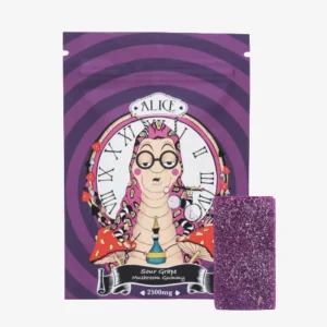 Alice Mushroom Gummy – Sour Grape (2500mg)