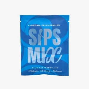 Euphoria Psychedelics – Blue Raspberry Sips (3000mg)