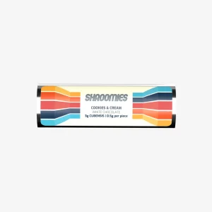 Shroomies Cookies and Cream Chocolate Bar (3000mg)
