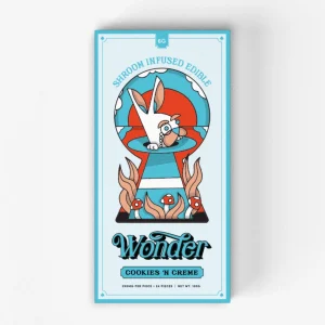 Wonder Psilocybin Chocolate Bar Cookies & Creme (6000mg)