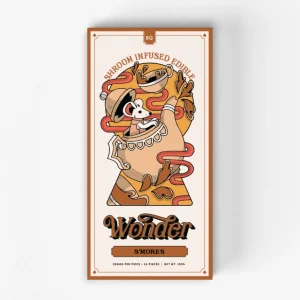 Wonder Psilocybin Chocolate Bars S’mores (6000mg)